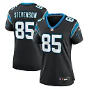 Zennovawear Women's Carolina Panthers Marquez Stevenson Black Team Game Jersey