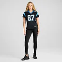 Zennovawear Women's Carolina Panthers Matt Landers Black Game Jersey