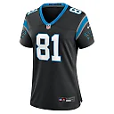Zennovawear Women's Carolina Panthers Matthews Black Game Jersey