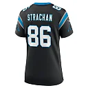 Zennovawear Women's Carolina Panthers Mike Strachan Black Game Jersey