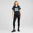 Zennovawear Women's Carolina Panthers Mike Strachan Black Game Jersey