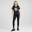 Zennovawear Women's Carolina Panthers Nick Thurman Black Team Game Jersey