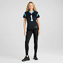 Zennovawear Women's Carolina Panthers Number 1 Bride Black Game Jersey