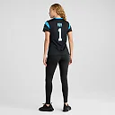 Zennovawear Women's Carolina Panthers Number 1 Mom Black Game Jersey