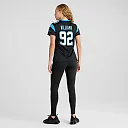 Zennovawear Women's Carolina Panthers Raequan Williams Black Team Game Jersey