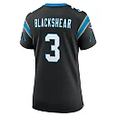 Zennovawear Women's Carolina Panthers Raheem Blackshear Black Team Game Jersey