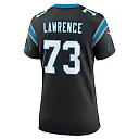 Zennovawear Women's Carolina Panthers Rashard Lawrence Black Game Jersey