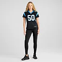 Zennovawear Women's Carolina Panthers Robert Hunt Black Game Jersey