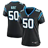Zennovawear Women's Carolina Panthers Robert Hunt Black Game Jersey