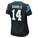 Zennovawear Women's Carolina Panthers Sam Darnold Black Game Jersey