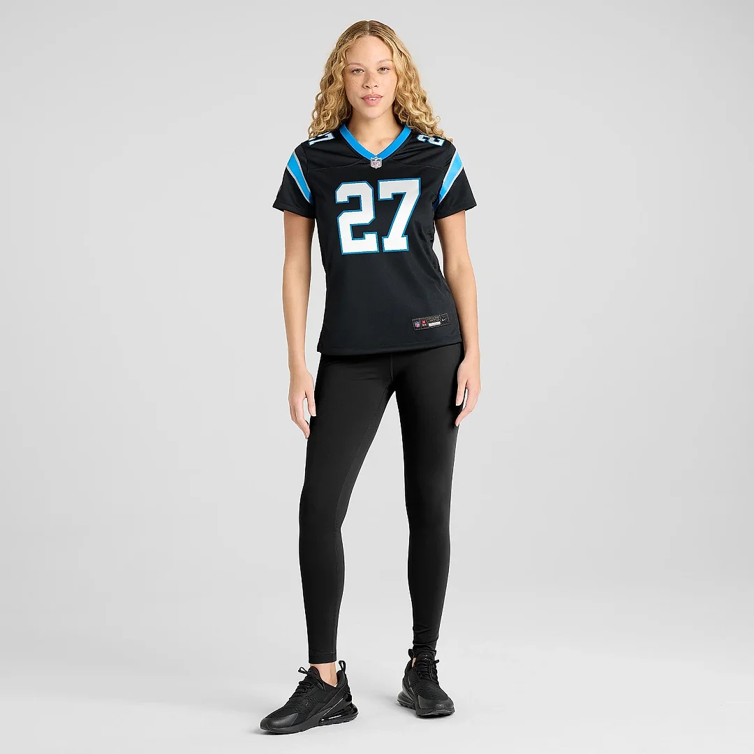 Zennovawear Women's Carolina Panthers Shemar Bartholomew Black Game Jersey