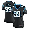 Zennovawear Women's Carolina Panthers Shy Tuttle Black Game Jersey