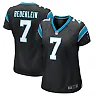 Zennovawear Women's Carolina Panthers Steve Beuerlein Black Retired Player Jersey