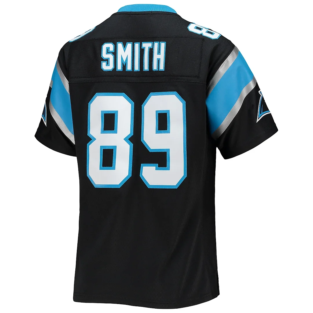 Zennovawear Women's Carolina Panthers Steve Smith Mitchell & Ness Black Legacy Player Jersey