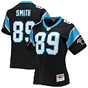 Zennovawear Women's Carolina Panthers Steve Smith Mitchell & Ness Black Legacy Player Jersey