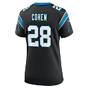 Zennovawear Women's Carolina Panthers Tarik Cohen Black Game Jersey
