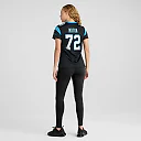 Zennovawear Women's Carolina Panthers Taylor Moton Black Team Game Jersey