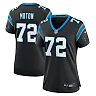 Zennovawear Women's Carolina Panthers Taylor Moton Black Team Game Jersey