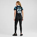 Zennovawear Women's Carolina Panthers Trevin Wallace Black Game Jersey