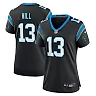 Zennovawear Women's Carolina Panthers Troy Hill Black Team Game Jersey