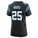 Zennovawear Women's Carolina Panthers Xavier Woods Black Team Game Jersey