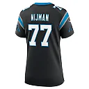 Zennovawear Women's Carolina Panthers Yosh Nijman Black Game Jersey