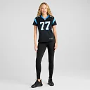 Zennovawear Women's Carolina Panthers Yosh Nijman Black Game Jersey