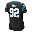 Zennovawear Women's Carolina Panthers Zach Kerr Black Game Jersey