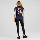 Zennovawear Women's Chicago Bears Austin Booker Navy Game Jersey