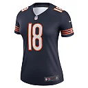 Zennovawear Women's Chicago Bears Caleb Williams Navy Legend Player Performance Top