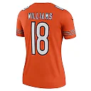 Zennovawear Women's Chicago Bears Caleb Williams Orange Alternate Legend Player Performance Top