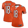 Zennovawear Women's Chicago Bears Caleb Williams Orange Alternate Legend Player Performance Top