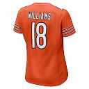 Zennovawear Women's Chicago Bears Caleb Williams Orange Alternate Game Jersey