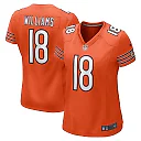Zennovawear Women's Chicago Bears Caleb Williams Orange Alternate Game Jersey