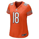 Zennovawear Women's Chicago Bears Caleb Williams Orange Alternate Game Jersey