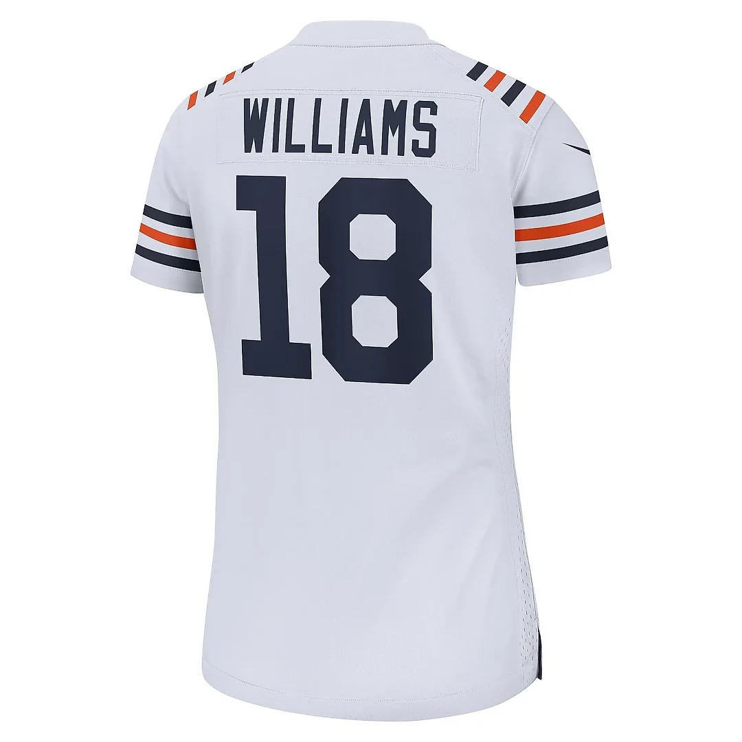 Zennovawear Women's Chicago Bears Caleb Williams White 2nd Alternate Game Player Jersey