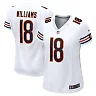 Zennovawear Women's Chicago Bears Caleb Williams White Game Player Jersey