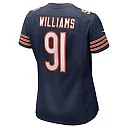 Zennovawear Women's Chicago Bears Chris Williams Navy Game Jersey