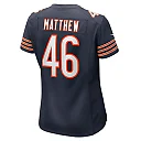 Zennovawear Women's Chicago Bears Christian Matthew Navy Game Jersey