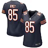 Zennovawear Women's Chicago Bears Cole Kmet Navy Game Jersey