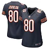 Zennovawear Women's Chicago Bears Collin Johnson Navy Game Jersey