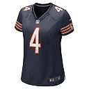 Zennovawear Women's Chicago Bears D'Andre Swift Navy Game Jersey