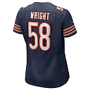 Zennovawear Women's Chicago Bears Darnell Wright Navy Game Jersey