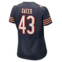 Zennovawear Women's Chicago Bears DeMarquis Gates Navy Game Player Jersey