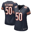 Zennovawear Women's Chicago Bears Deslin Alexandre Navy Team Game Jersey