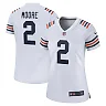 Zennovawear Women's Chicago Bears D.J. Moore White Alternate Game Jersey