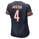 Zennovawear Women's Chicago Bears Eddie Jackson Navy Game Player Jersey