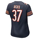Zennovawear Women's Chicago Bears Elijah Hicks Navy Game Player Jersey
