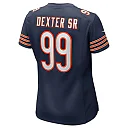 Zennovawear Women's Chicago Bears Gervon Dexter Sr. Navy Game Jersey