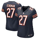 Zennovawear Women's Chicago Bears Greg Stroman Navy Team Game Jersey